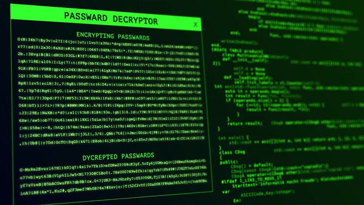 4k commandoregelinterface van programma's HUD cyberpunk gebruikersinterface futuristische cyberfinanciën codering