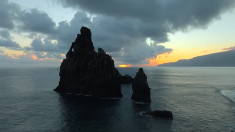 Footage-filmed-in-Madeira-Portugal-at-Ilheus-da-Ribeira-da-Janela-sea-stacks