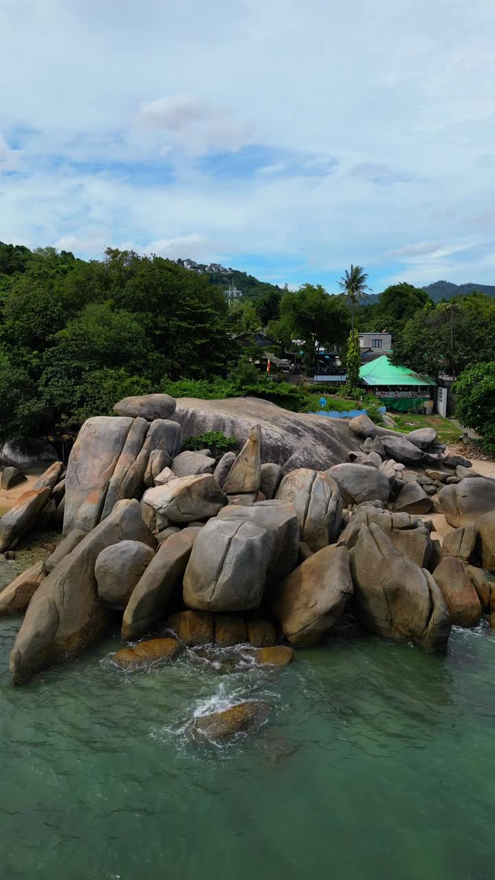 Hin Ta Hin Yai Rocks Grandfather Grandmother Rocks on the coast of Koh Samui, Thailand