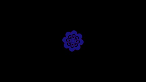 4k-video-modell mit stroboskopischem und hypnotischem effekt im 16:9-video-format.