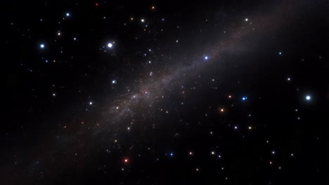 Deep Space Galaxy and Stars