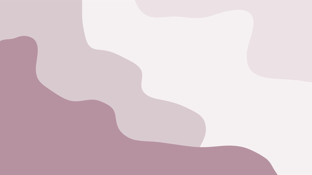 Abstract Flowing Wavy Shapes Animation with Color Transition