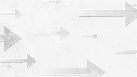 tecnología diseño de movimiento grunge blanco con flechas grises