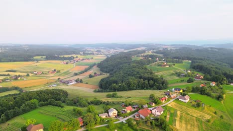 stunning aerial 4k drone footage of municipality of sv