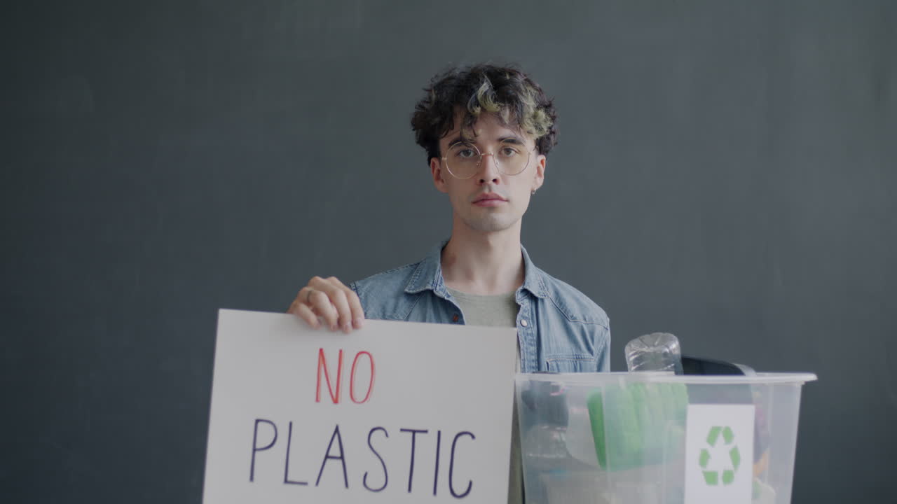No Plastic Protest