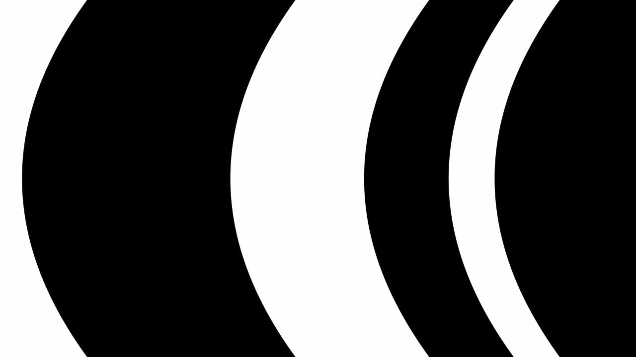 Mask of changing frame. Looping. 4K resolution.