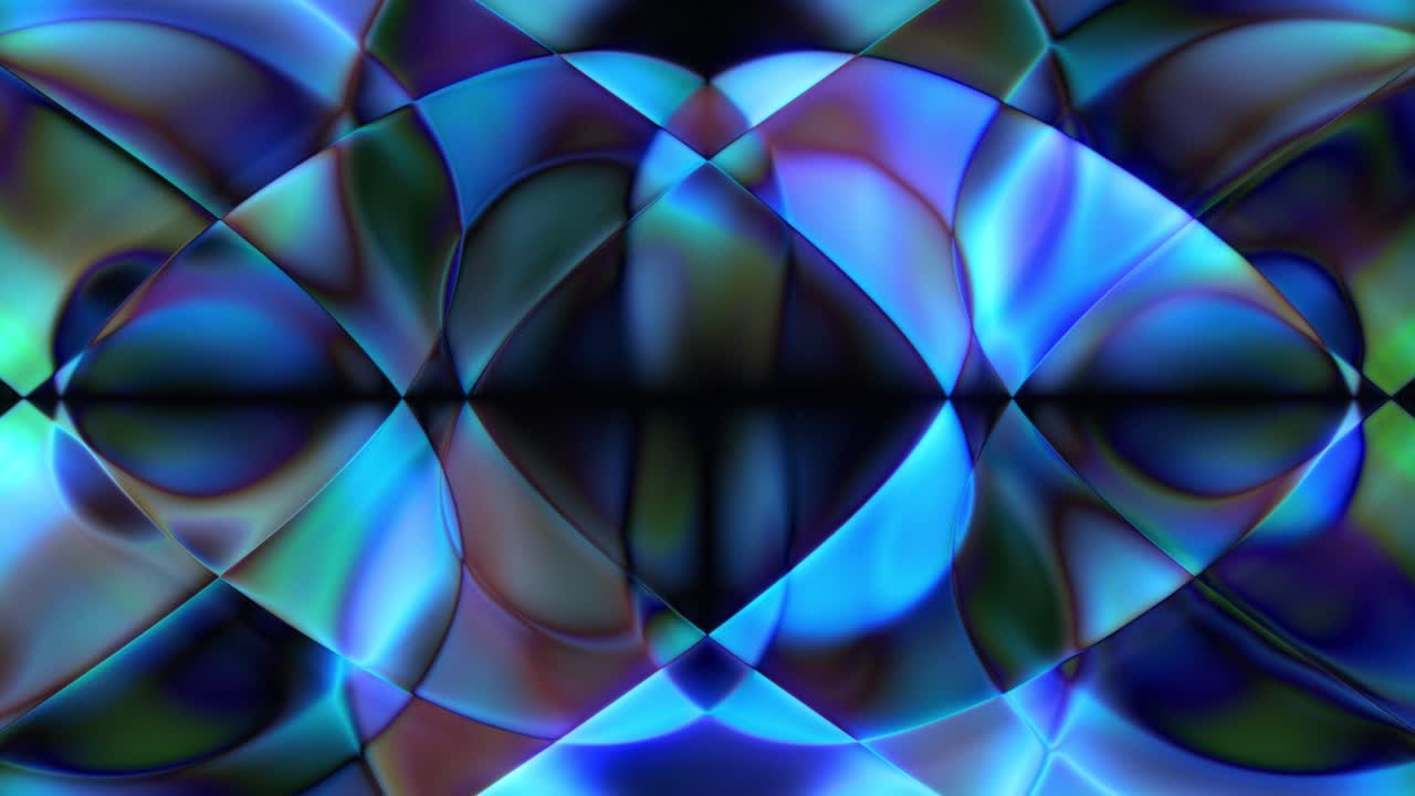 fondo de movimiento abstracto de bucle psicodélico colorido