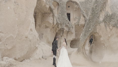 winter wedding in cappadocia