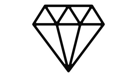 diamond line motion graphic