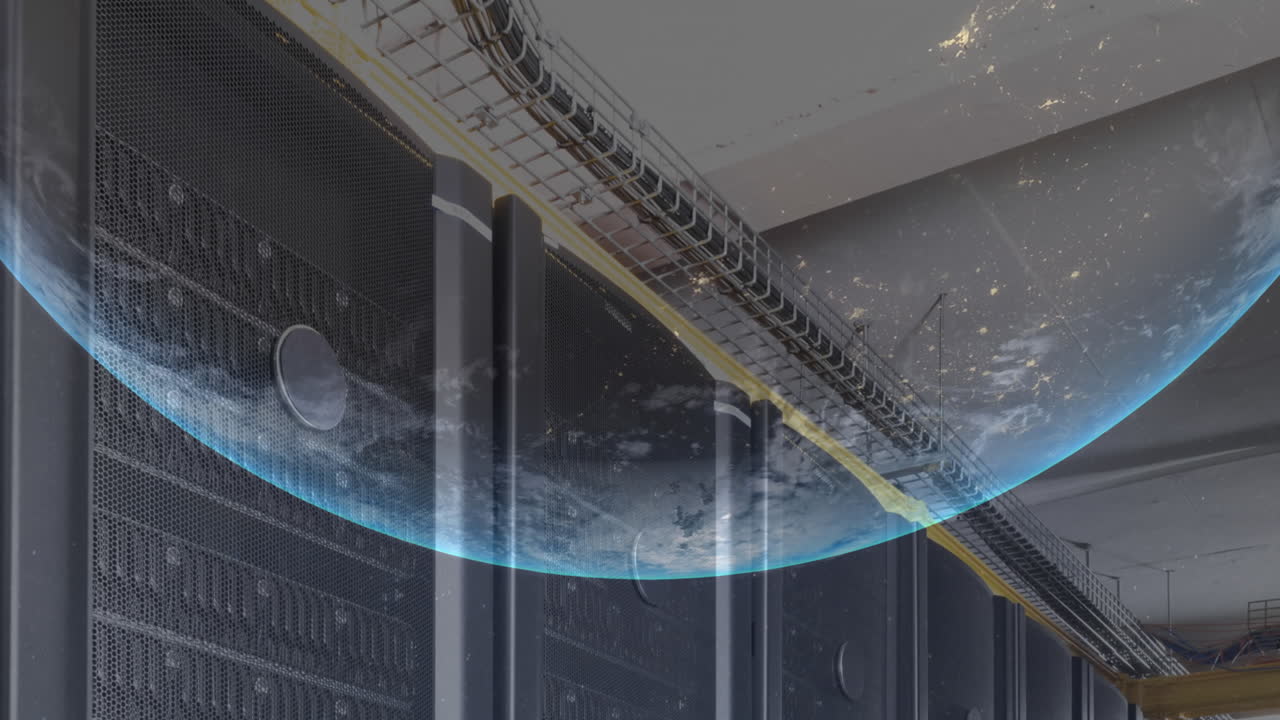 컴퓨터 서버 에 대한 지구상의 애니메이션