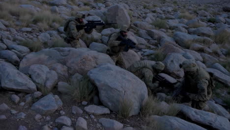 military operation in mountainous terrain