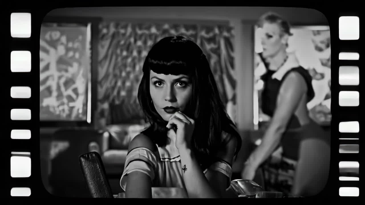 Vintage Black and White Film Stills