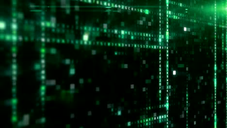 código de máquina hexadecimal de computadora generado al azar antecedentes tecnológicos abstractos de un bucle sin costuras