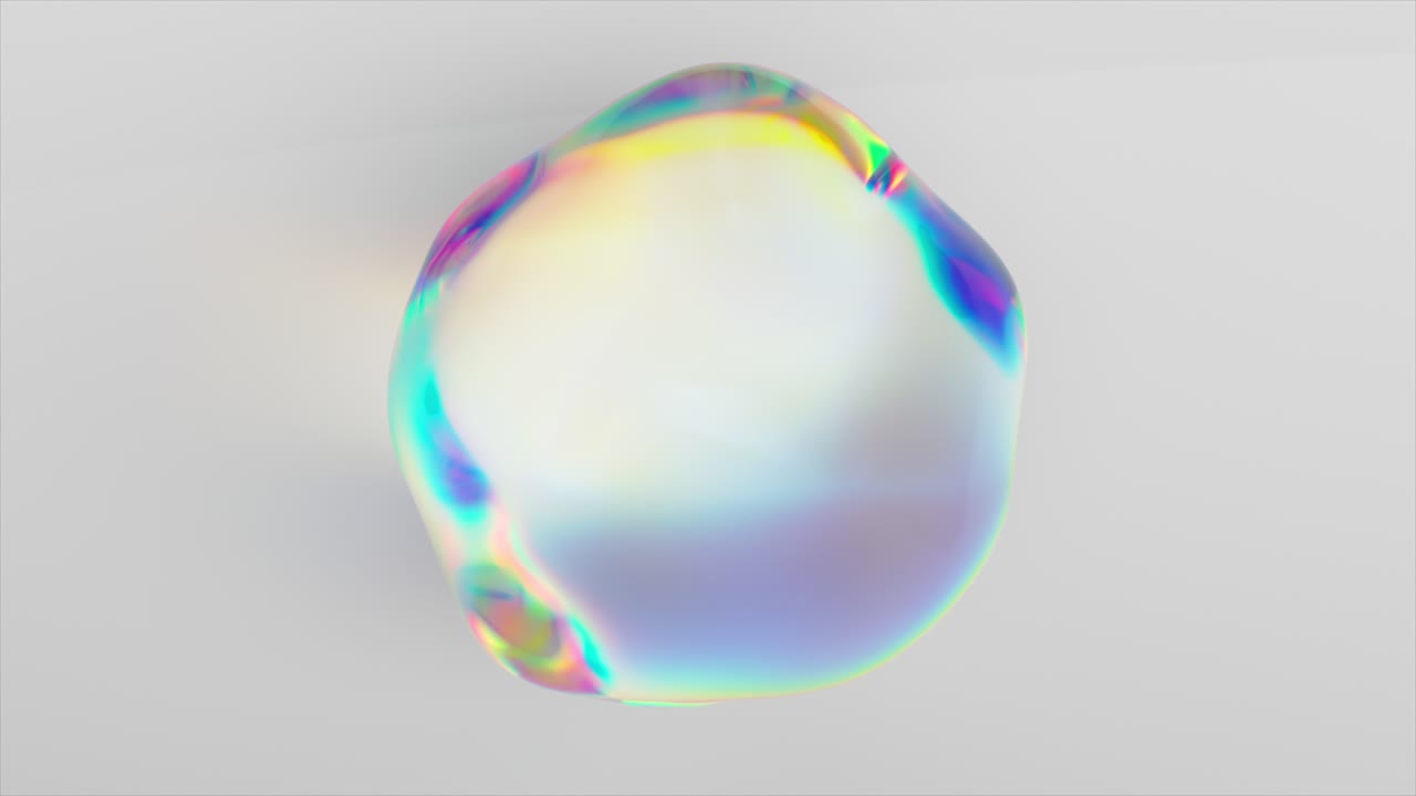 추상적인 iridescent 구