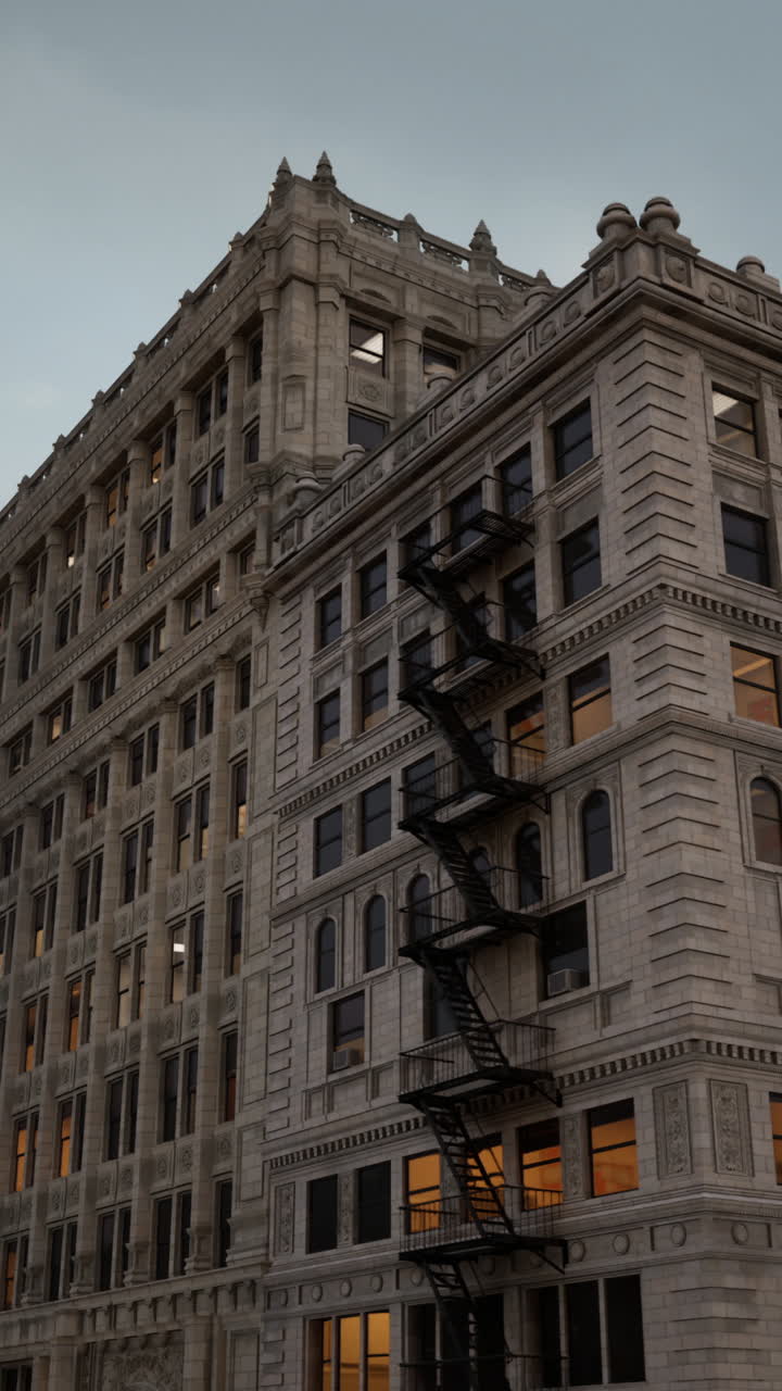 un edificio alto e histórico en la ciudad de nueva york