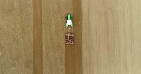 farmer plowing agricultural field