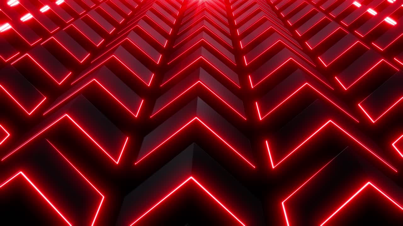 fondo de patrón de neón geométrico abstracto