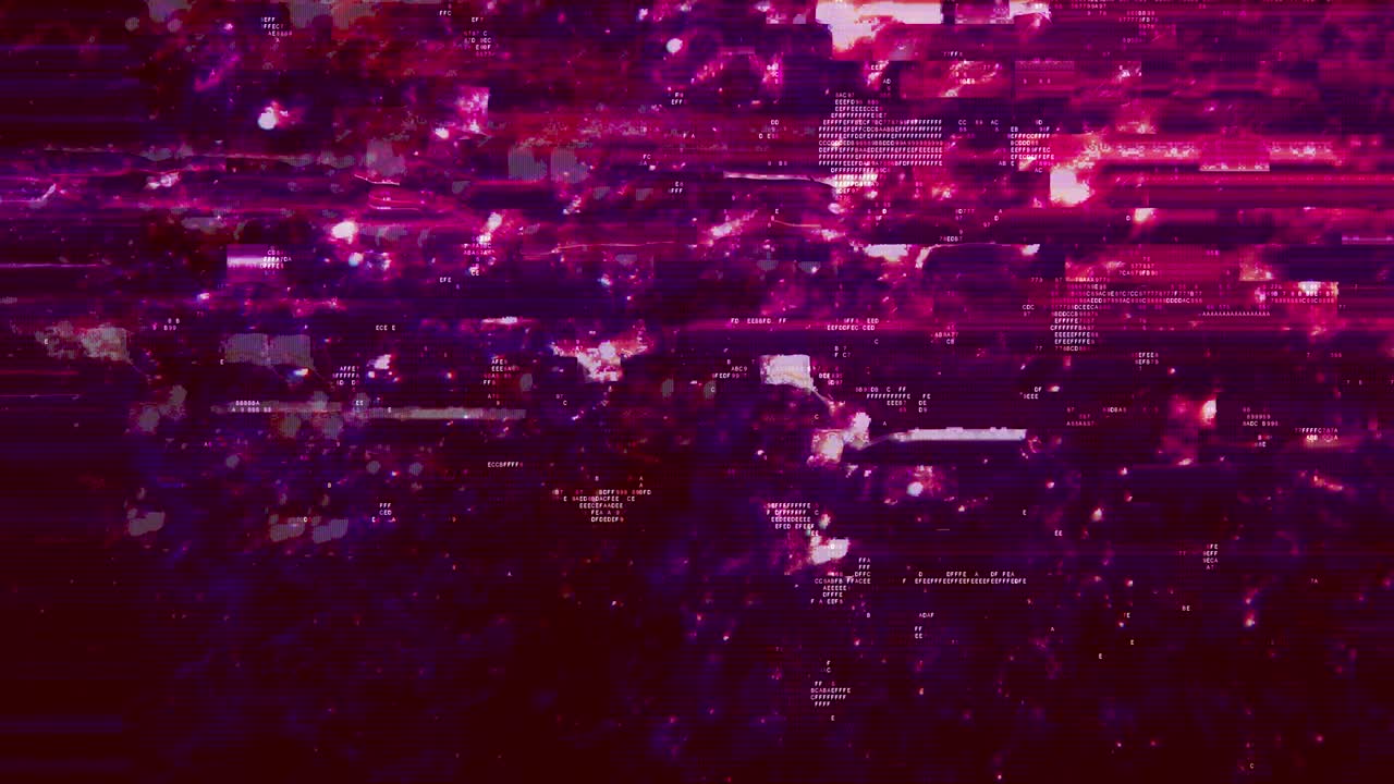 el bucle de fondo del fallo cibernético azul