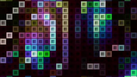 colorful abstract pixel art background