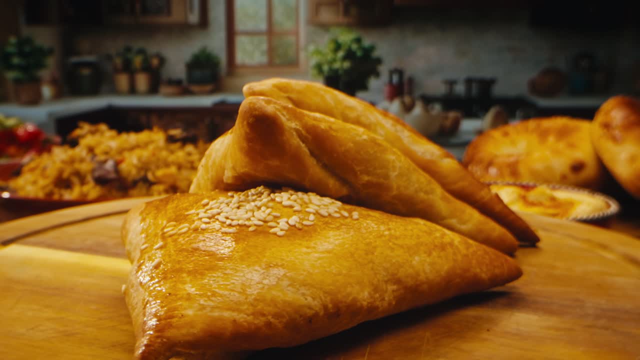 pasteles deliciosos y salados
