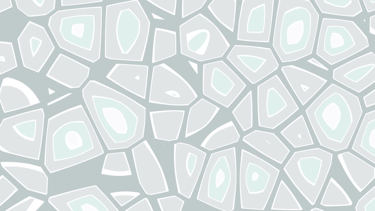 Abstract noise of round and square shapes seamless looping animation. 4k loop motion design pattern.