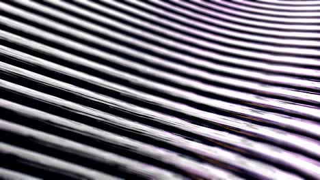 fondo metálico de bucle 4k abstracto con reflejo. gráfico de movimiento