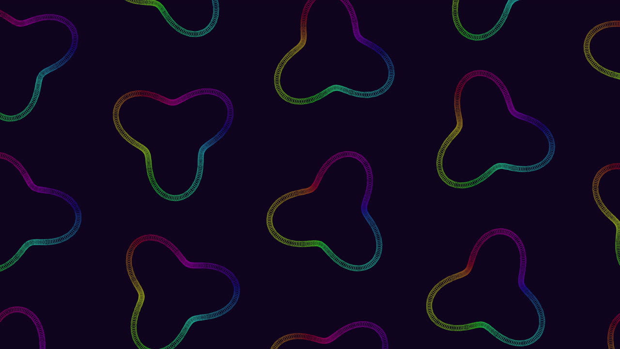 Vibrant colored lines on a dark backdrop create a dynamic pattern suitable for website backgrounds or graphic designs, adding a pop of visual interest