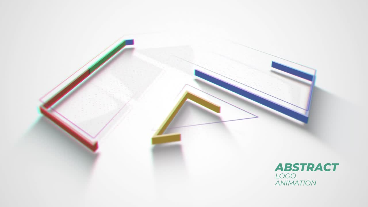 Logotipo geométrico abstracto