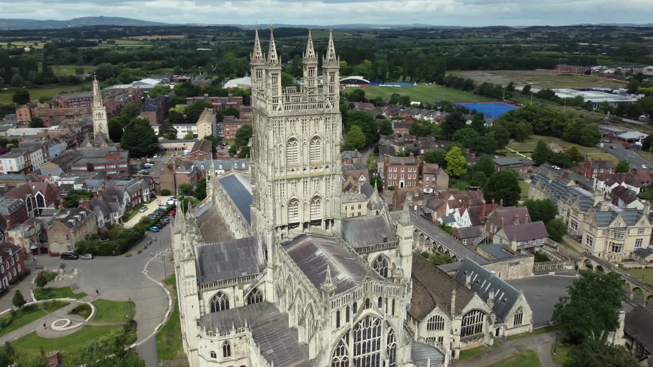 Aerial View of Gloucester Cathedral