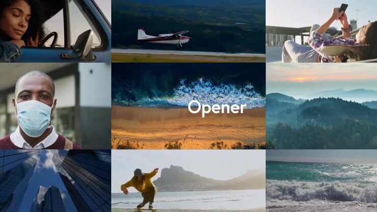 Dynamic Video Slideshow Featuring Diverse Travel and Lifestyle Scenes