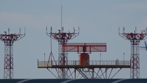 airport air traffic control radar and antennas