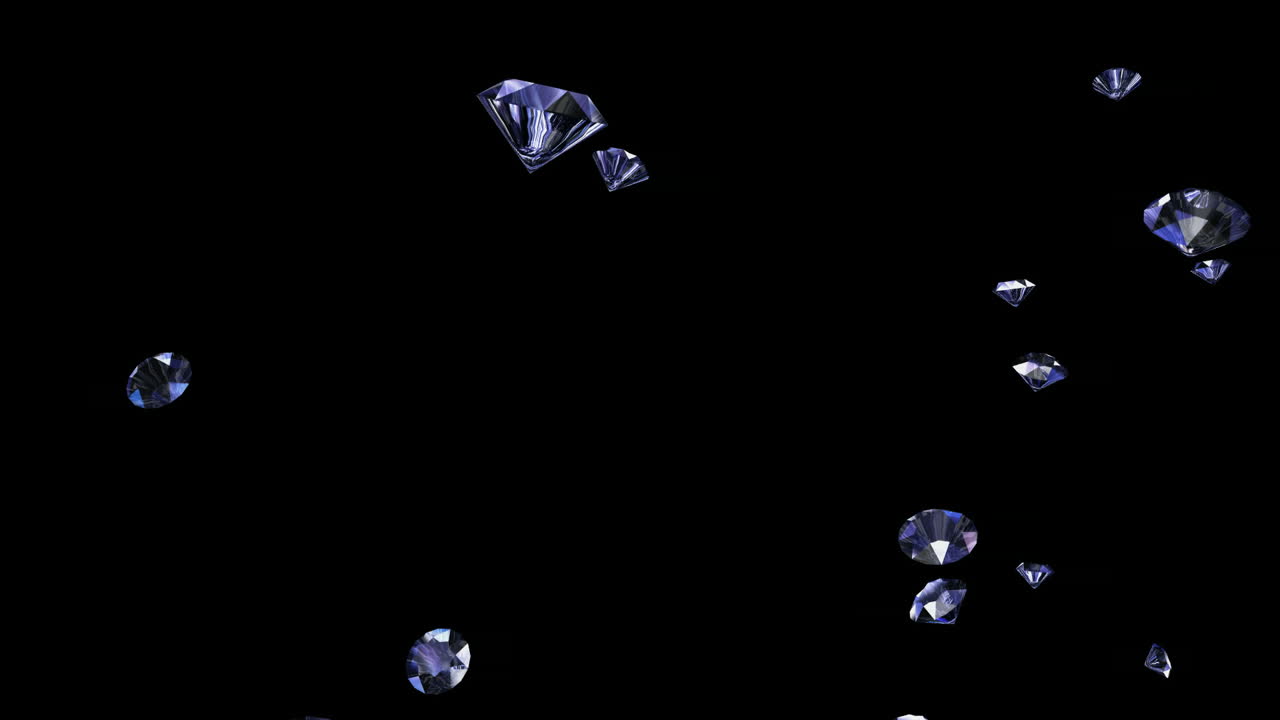 떨어지는 다이아몬드 없이