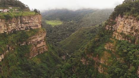 Aerial-shot-of-rocky-area-in-Colombia