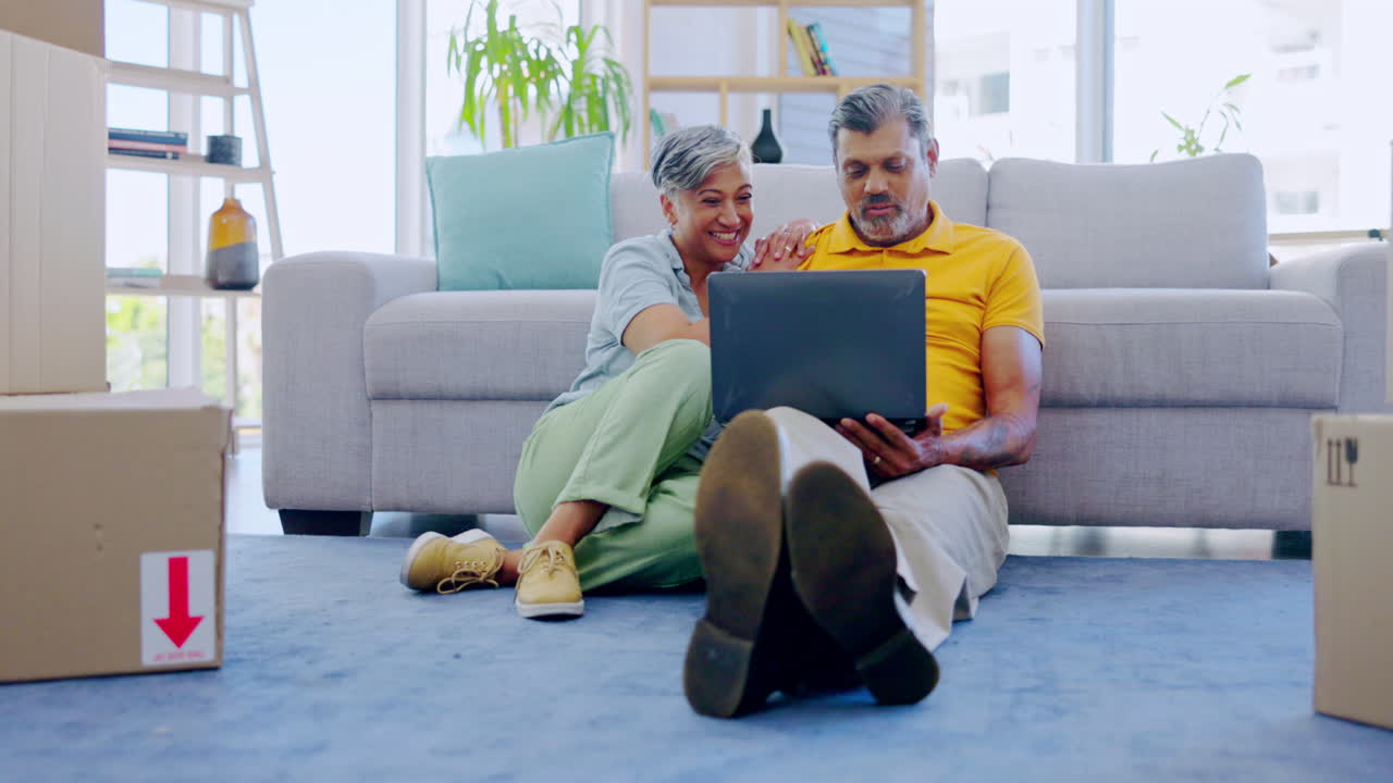 Happy conversation, laptop