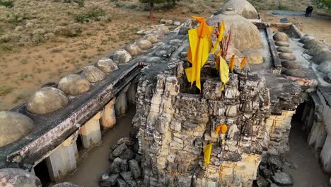 timeless beauty 4k drone footage of gori temple, sindh’s sacred treasure