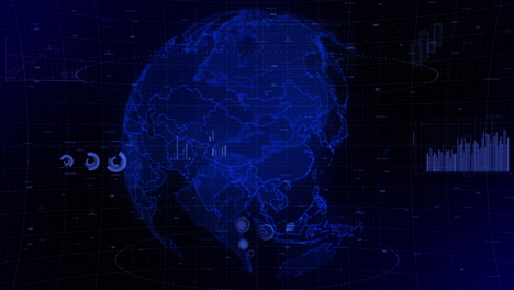 cinematic-digital-globe-rotating-video-background-showcases-zooming-in-on-China-country