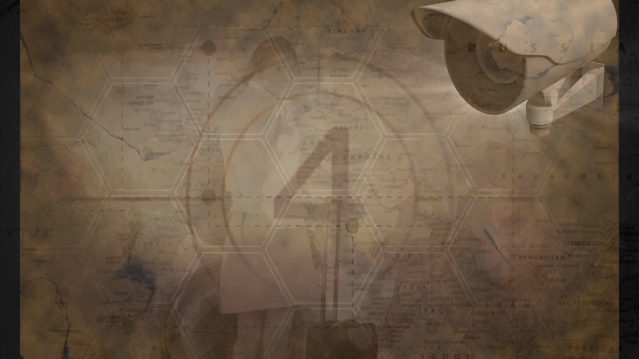 회색 배경에 대한 카운트다운 4k