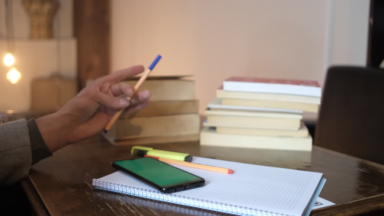 estudio de la pantalla verde