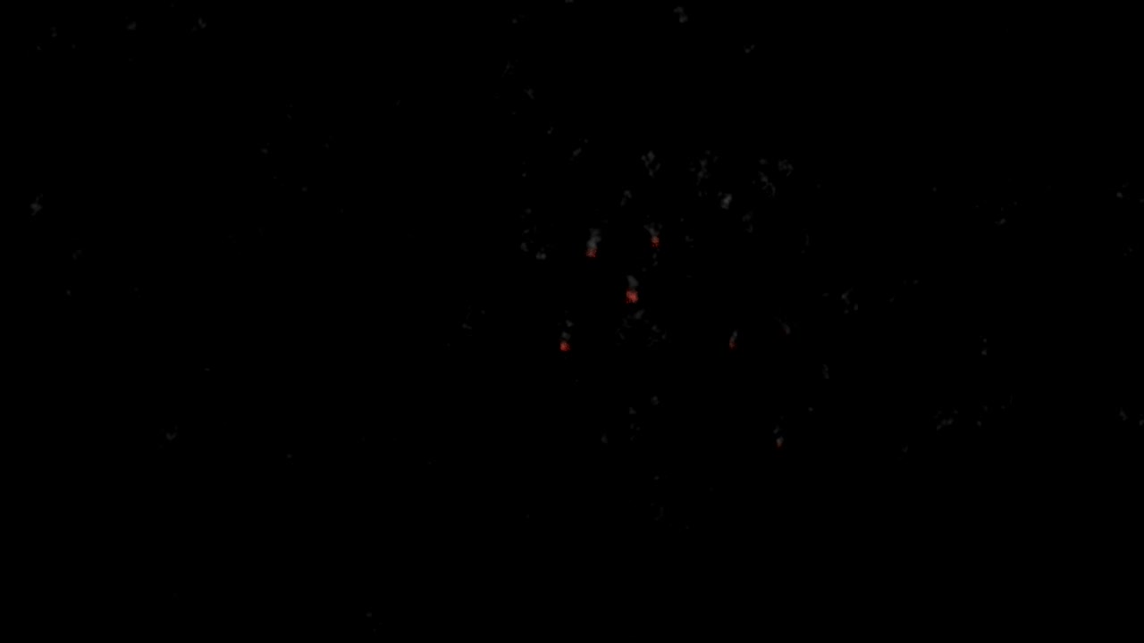 animación de fondo de fuegos artificiales modernos