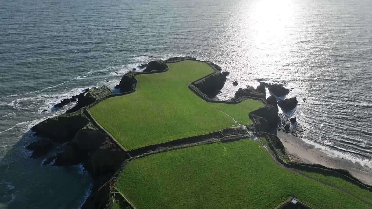 Ireland Coast Dunabrattin Head Copper Coast Waterford in autumn epic location