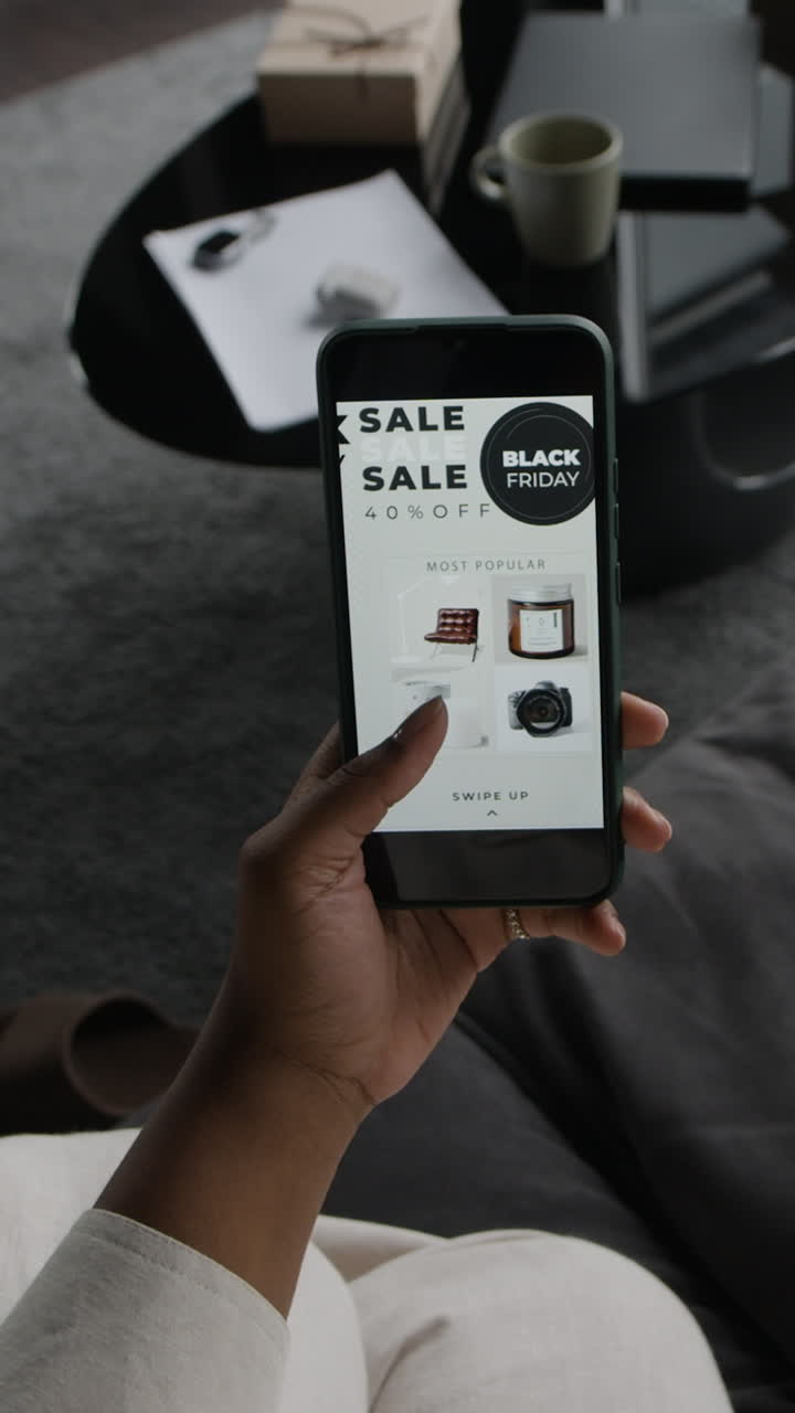 Black Friday Sale on a Smartphone