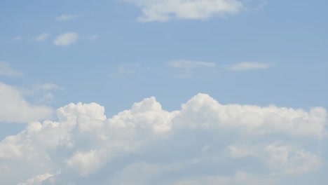 time lapse of clouds formations