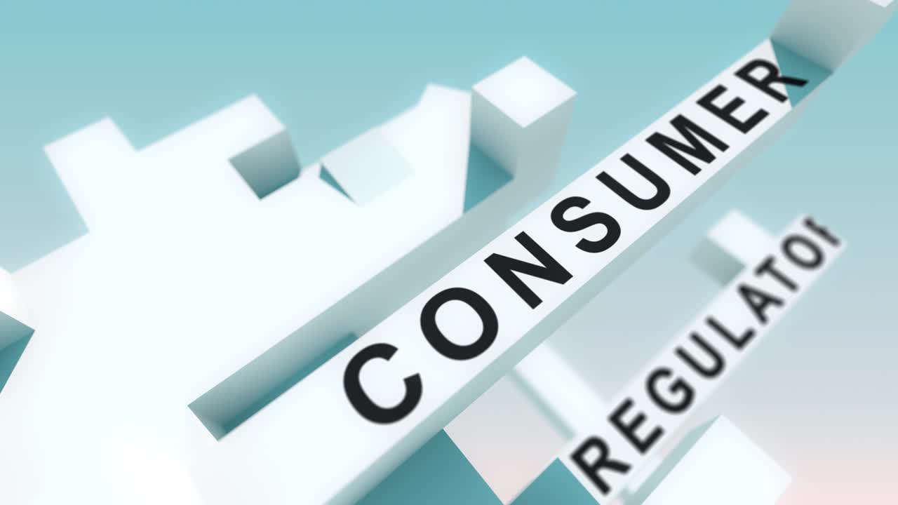 금융 조언: 큐브로 애니메이션 된 단어