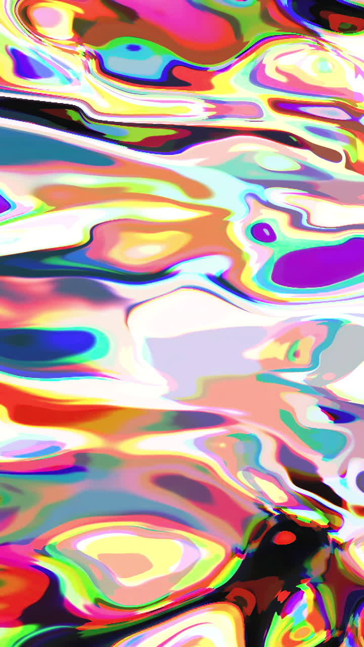 추상적인 액체 색상