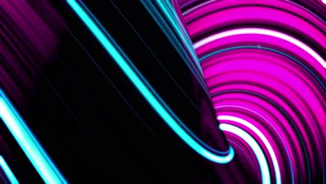 abstract 3d neon lines background