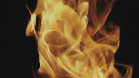 fiery flames