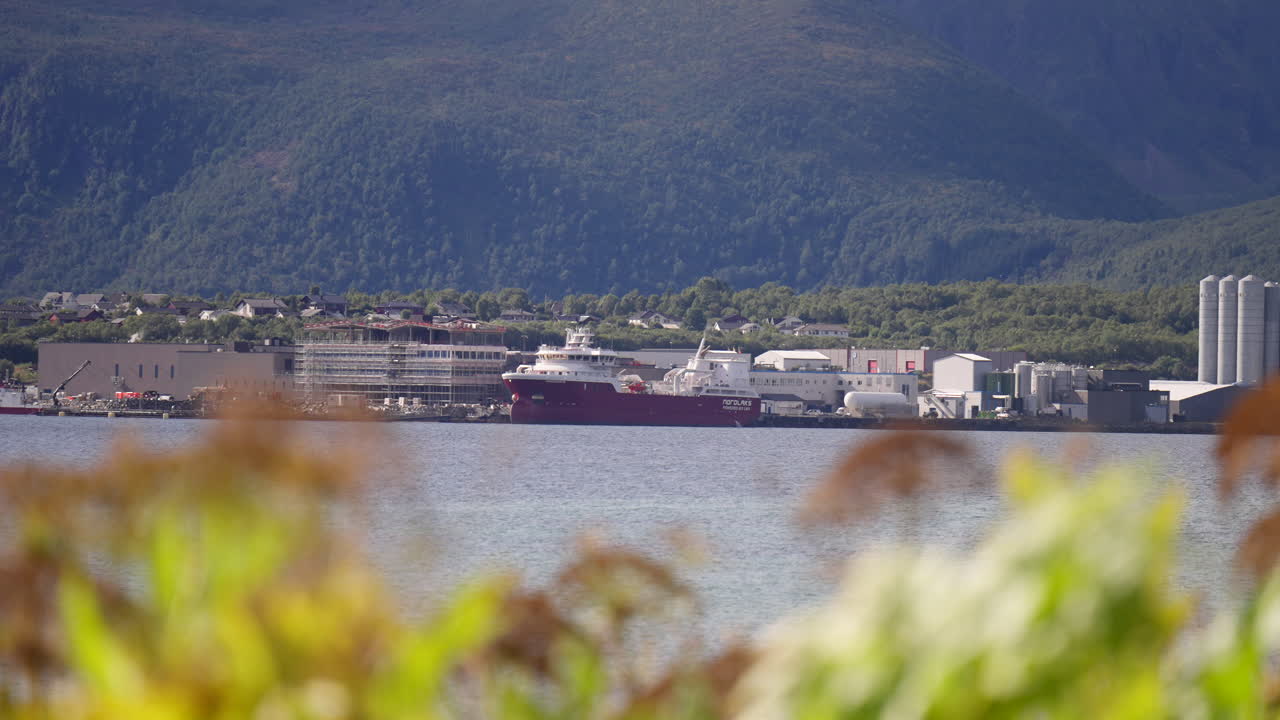 Waterfront Terminal, Stokmarknes Industrial Park, Shipping Logistics
