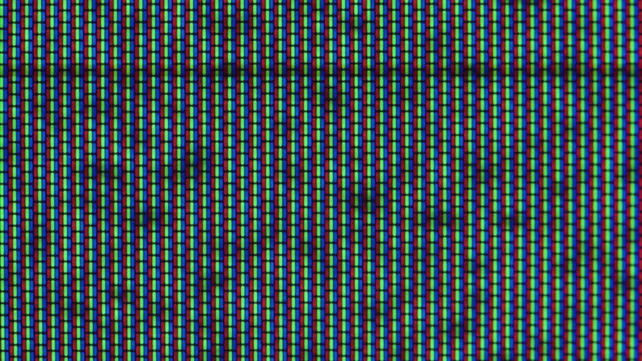 Vintage Television Screen Pixelation
