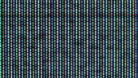 vintage television screen pixelation