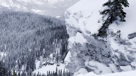 panoramic landscape view from the top of mount mackenzie in revelstoke, british columbia